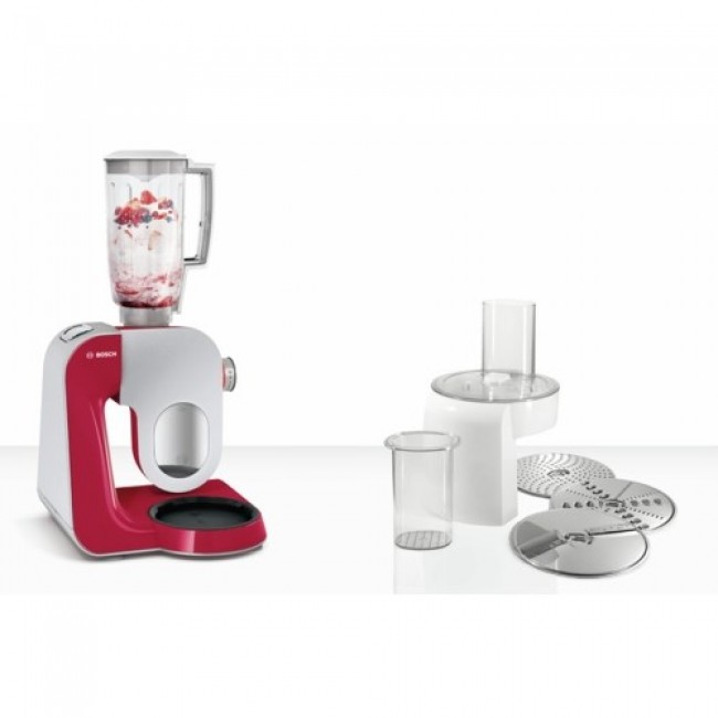 Bosch MUM58720 food processor 1000 W 3.9 L Grey, Red, Stainless steel Bosch MUM58720 food processor 1000 W 3.9 L Grey, Red, Stainless steel