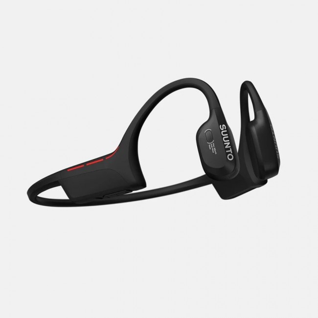 Suunto Wing 2 Black wireless bone conduction headphones with power bank