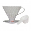 HARIO V60-02 Clear Plastic Drip