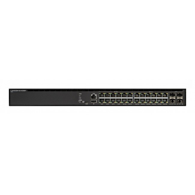 LANCOM GS-4530XP Managed L3 2.5G Ethernet (100/1000/2500) Power over Ethernet (PoE) 1U Black