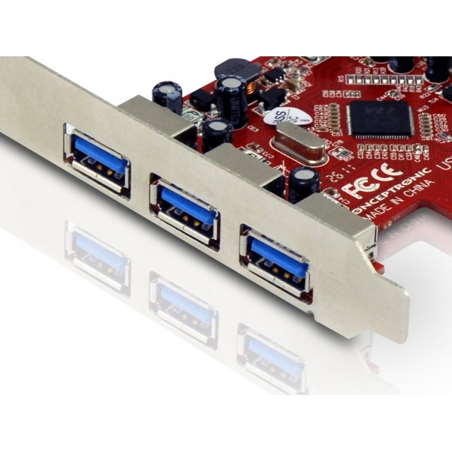 Conceptronic PCI Express Card 4-Port USB 3.0 Conceptronic PCI Express Card 4-Port USB 3.0