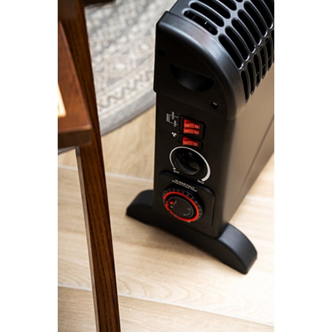 Mesko Home MS 7741 Indoor Black 2000 W Convector electric space heater
