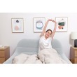 Bestway Tritech SleekFlow Headboard Air Mattress Queen with Built-in AC Pump and Antimicrobial Coating 2.26 m x 1.52 m x 84 cm