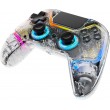 Deltaco Gaming GAM-169-T Gaming Controller Transparent Bluetooth/USB Gamepad Android, Nintendo Switch, PC, PlayStation 4, iOS Deltaco Gaming GAM-169-T Gaming Controller Transparent Bluetooth/USB Gamepad Android, Nintendo Switch, PC, PlayStation 4, iOS