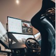 Oplite 101271 Flight/racing simulator monitor stand