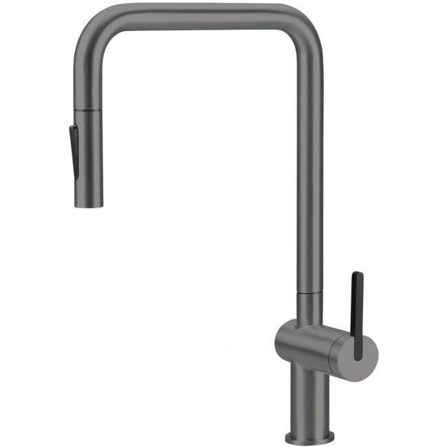 Kitchen faucet with pull-out spout