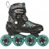 Roces Moody Girl Tif Black-Grey-Turquoise Inline Skates 400856 03 30-35