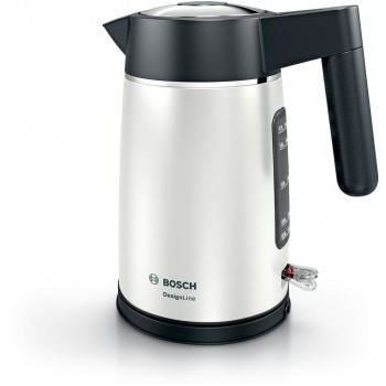 Bosch DesignLine electric kettle 1.7 L 2400 W Black, Silver