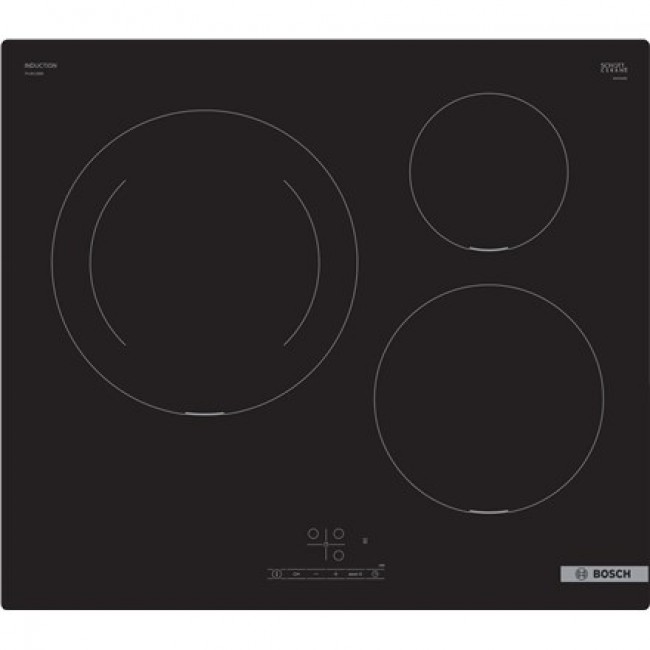 Bosch PUJ611BB5E induction hob 3 burners black Bosch PUJ611BB5E induction hob 3 burners black