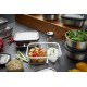 Set of 3 rectangular glass containers Gefu Milo G -12799