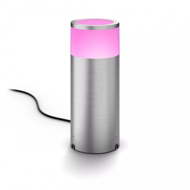 Philips Hue White and colour ambience Calla Outdoor bollard Philips Hue White and colour ambience Calla Outdoor bollard