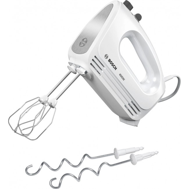 Bosch CleverMixx MFQ24200 400 W Hand Mixer, White