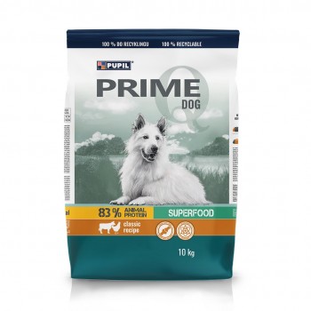 PUPIL Prime Mini Rich in poultry with beef - dry dog food - 10kg