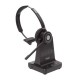 Auerswald COMfortel H-600 Headset Wired & Wireless Head-band Office/Call center Bluetooth Black
