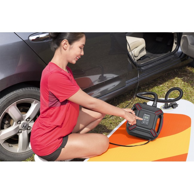 Bestway PowerGrip Sport High-Pressure DC Stand-Up Paddleboard Electric Air Pump