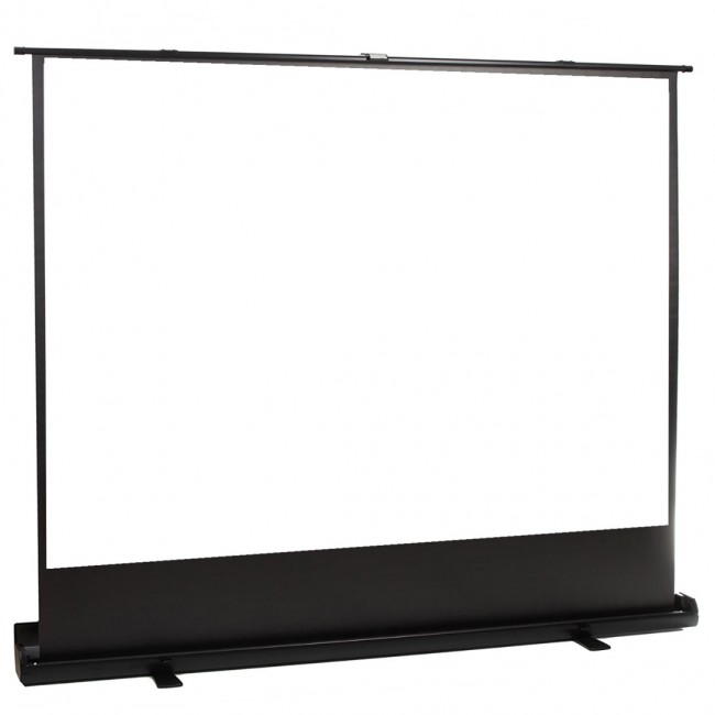 Maclean MC-211 Portable Projection Screen, Compact, Floor, 100