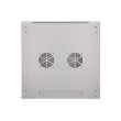 Extralink Rackmount cabinet 9U 600x600 Gray wall mounted