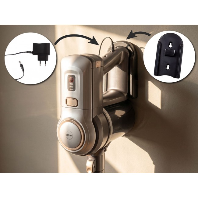 ELDOM CORDLESS VACUUM CLEANER OB210 SILVER