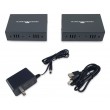 LevelOne HVE-8111 AV extender AV transmitter & receiver Black