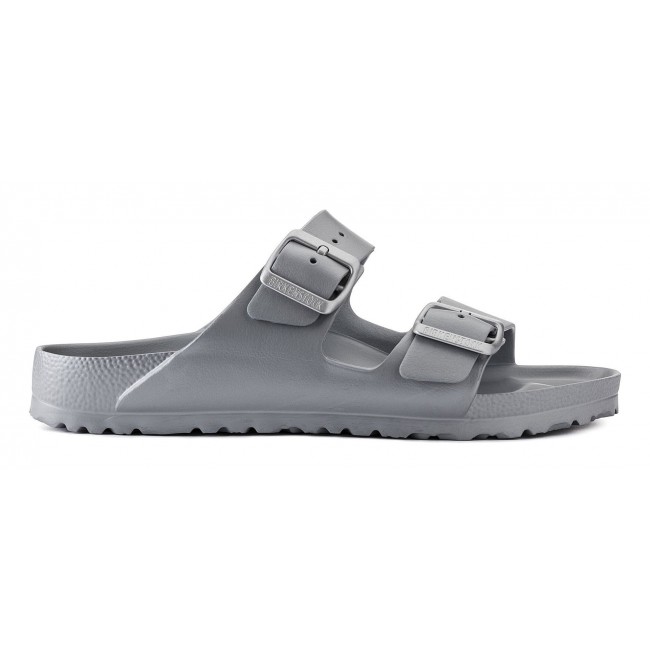 Birkenstock Arizona Essentials Sandals Unisex Metallic, Silver