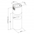 MAAN ELBA PB 31 GLOSSY COPPER HOOD MAAN ELBA PB 31 GLOSSY COPPER HOOD