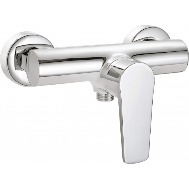 Wall-mounted shower faucet