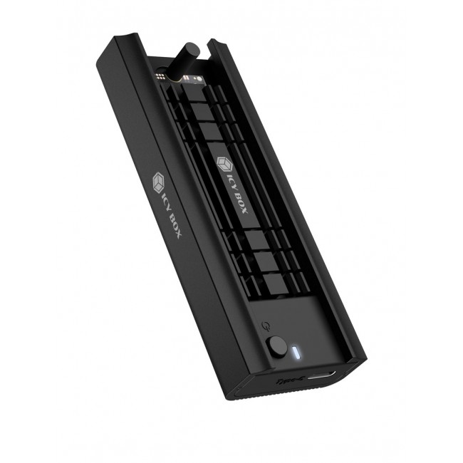 ICY BOX IB-180MC-C31 SSD enclosure Black M.2