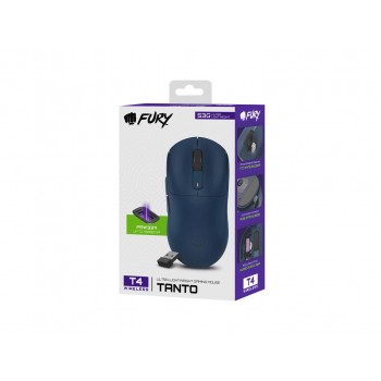 FURY Tanto T4 gaming mouse wireless 12000 dpi navy blue