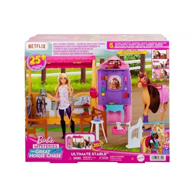 Barbie Horse Farm Set+JDN43 Doll /1