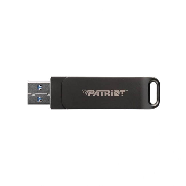 Flashdrive PATRIOT Rage R550 512GB 100 MB/S USB A+C Swivel Design (PE512GR550DSAD) Black Flashdrive PATRIOT Rage R550 512GB 100 MB/S USB A+C Swivel Design (PE512GR550DSAD) Black