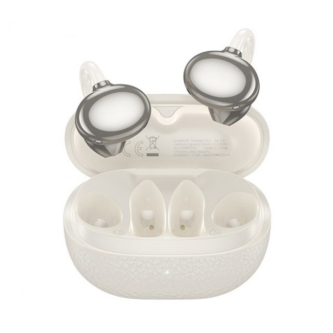 Hoco EA5 DUKE III Headset Wireless Open-Ear Connectivity/Music Bluetooth White Hoco EA5 DUKE III Headset Wireless Open-Ear Connectivity/Music Bluetooth White
