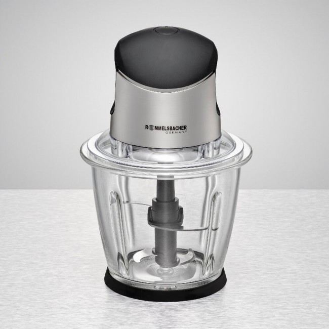 Rommelsbacher MZ 500 electric food chopper 1.5 L 500 W Black, Stainless steel Rommelsbacher MZ 500 electric food chopper 1.5 L 500 W Black, Stainless steel