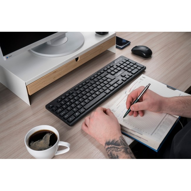 Savio KB-02 keyboard Home/Office USB QWERTY Black Savio KB-02 keyboard Home/Office USB QWERTY Black