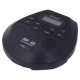 Discman with auto resume and anti-shock DMP-395B black Discman with auto resume and anti-shock DMP-395B black