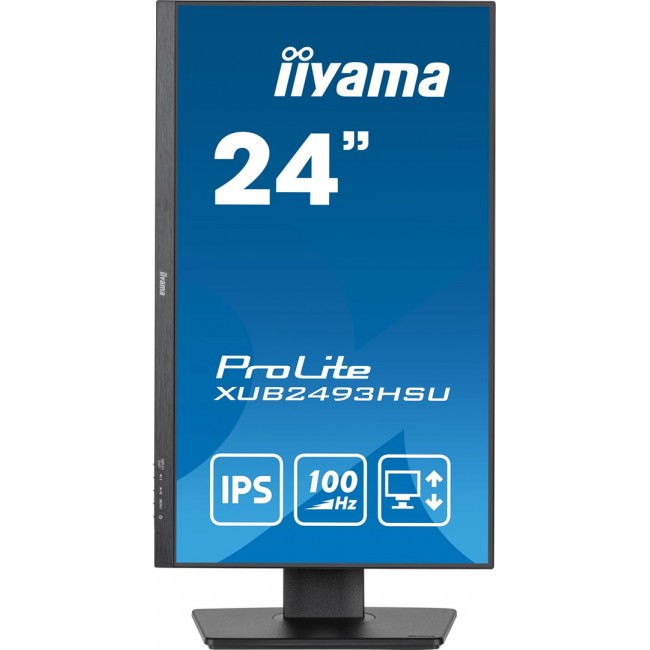 LED Monitor Iiyama ProLite XUB2493HSU-B7 - 24 - Flat screen - 60.5 cm LED Monitor Iiyama ProLite XUB2493HSU-B7 - 24 - Flat screen - 60.5 cm