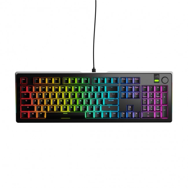 Glorious Gaming GLO-KB-GMMK3-PRO-100-PB-FOX-W-BLK-US keyboard