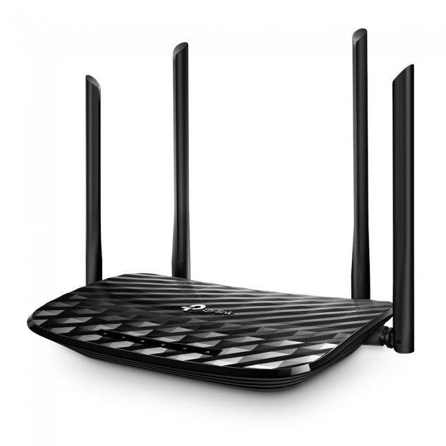 TP-Link AC1200 wireless router Gigabit Ethernet Dual-band (2.4 GHz / 5 GHz) Black TP-Link AC1200 wireless router Gigabit Ethernet Dual-band (2.4 GHz / 5 GHz) Black