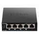 D-Link DGS-1005P/E network switch Unmanaged Gigabit Ethernet (10/100/1000) Power over Ethernet (PoE) Black