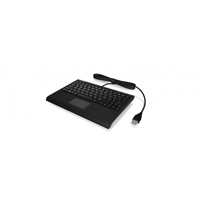 KeySonic ACK-3410 (DE) keyboard Office USB QWERTZ German Black