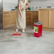 Flat Mop + Bucket + Telescopic Pole + 2 x Microfibre Pad 5.7L Floor Cleaning XXL Set Rotating Head Flat Mop + Bucket + Telescopic Pole + 2 x Microfibre Pad 5.7L Floor Cleaning XXL Set Rotating Head
