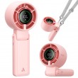 AECOOLY Halo 02 Portable Handheld Fan, rose