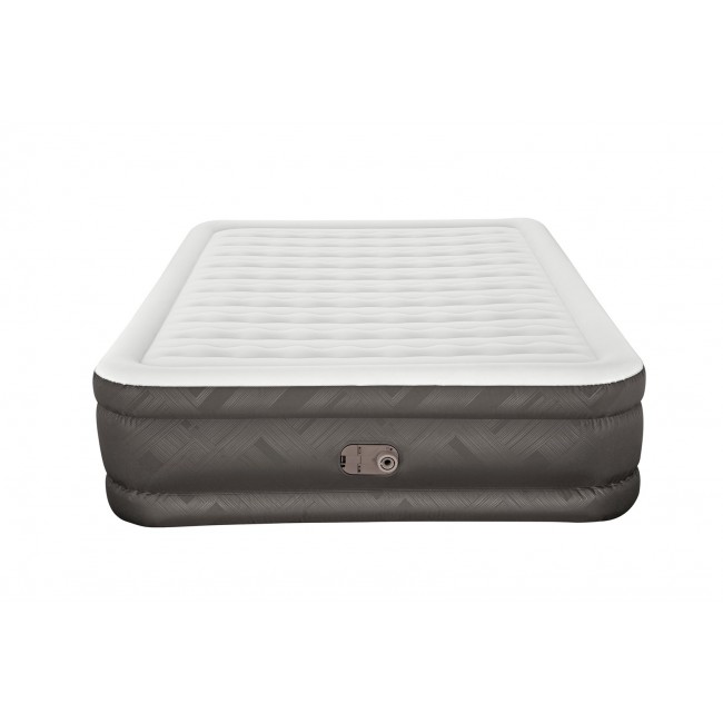 Bestway Fortech Air Mattress Queen with Built-in AC Pump and Antimicrobial Coating 2.03 m x 1.52 m x 46 cm