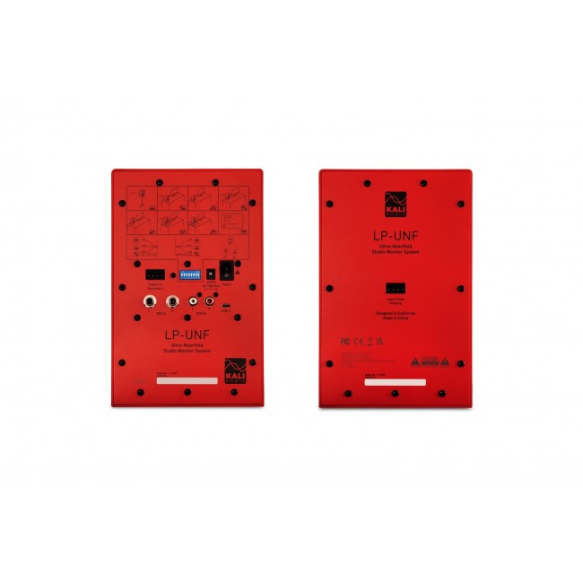 Kali Audio LP-UNF-R - a pair of Bluetooth monitor speakers (red) Kali Audio LP-UNF-R - a pair of Bluetooth monitor speakers (red)