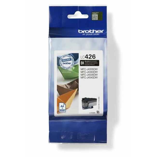 Brother LC-426BK ink cartridge 1 pc(s) Original Black Brother LC-426BK ink cartridge 1 pc(s) Original Black