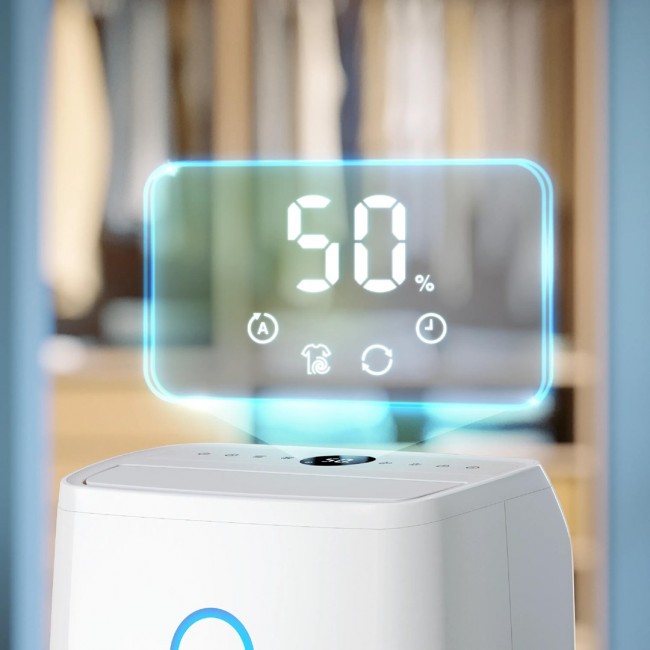 Philips 3000 series DE3306/11 dehumidifier 4 L 51 dB White, Light grey