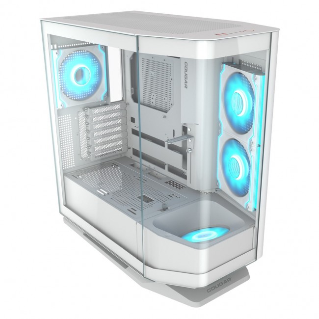 COUGAR Midi Tower Case, FV270 ARGB, White