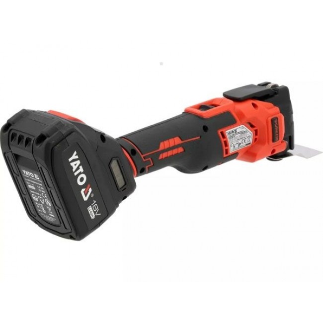 YATO 18 V Cordless Oscillating Multi-Tool YT-82226, with Battery and Charger YATO 18 V Cordless Oscillating Multi-Tool YT-82226, with Battery and Charger