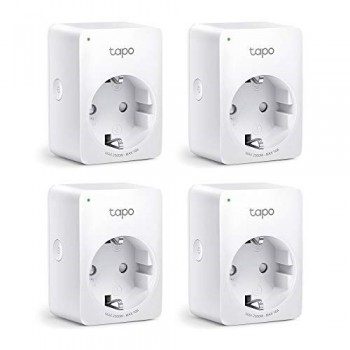 TP-Link Funksteckdosen Tapo P100 Mini Smart Wi-Fi Socket 4er