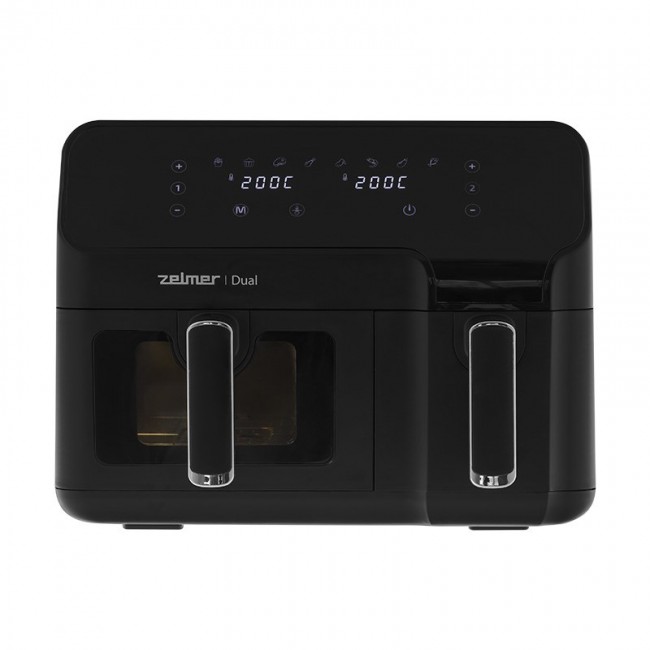 Zelmer ZAF9000 Air Fryer 5.5 l + 3.5 l 2700 W black Zelmer ZAF9000 Air Fryer 5.5 l + 3.5 l 2700 W black