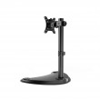 Gembird MS-D1ST-04 Monitor desk stand (rotate, tilt, swivel), 13 -32 , black
